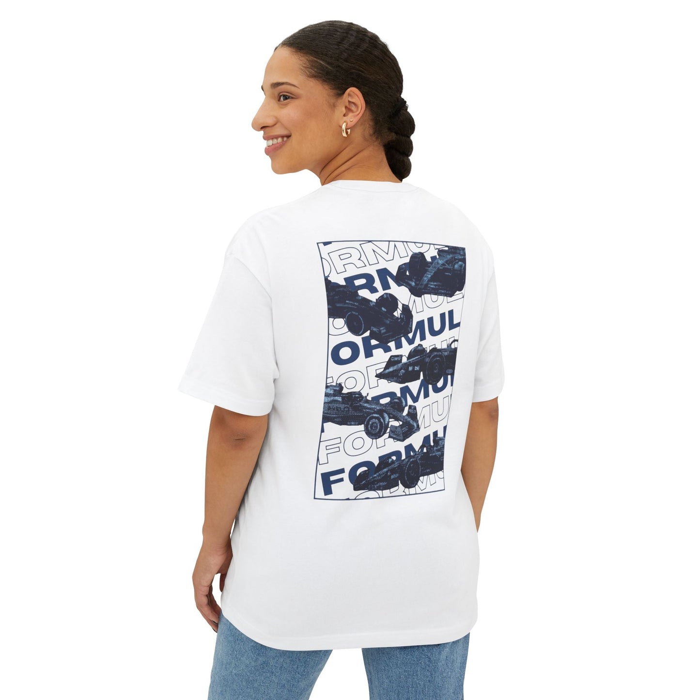 Formula 1 - Unisex Off Shoulder Oversized T-shirt