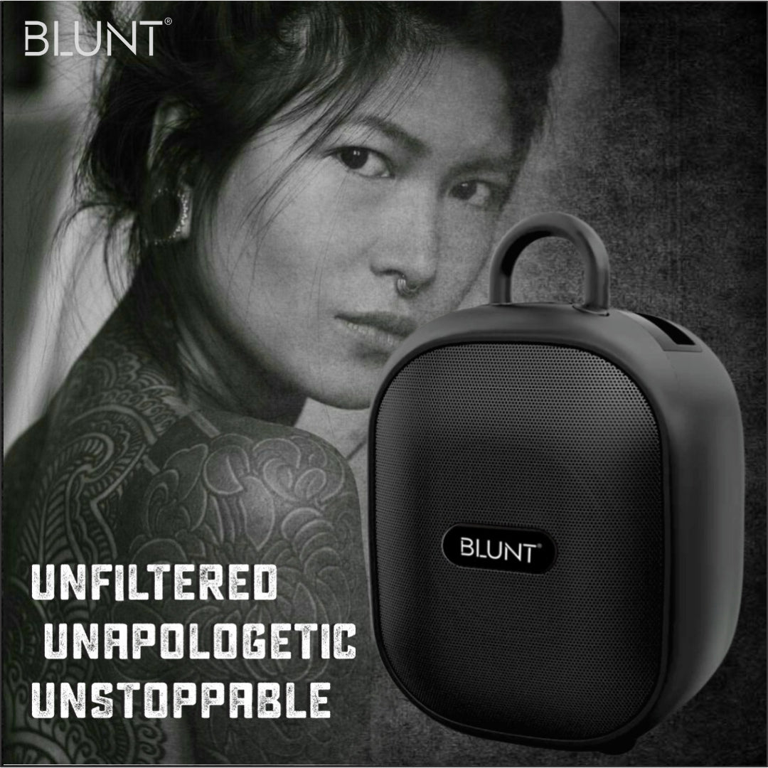 BLUNT SOUNDWAVE M3 - 15W Portable Bluetooth Speaker with TWS, FM, SD Card & Volume Control