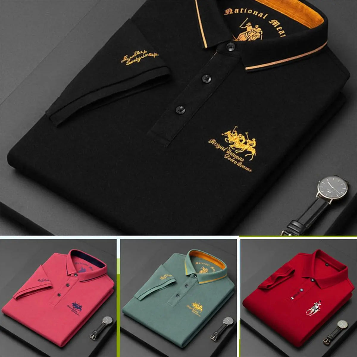 Premium Polo T-shirt ( Pack of 4) My Store