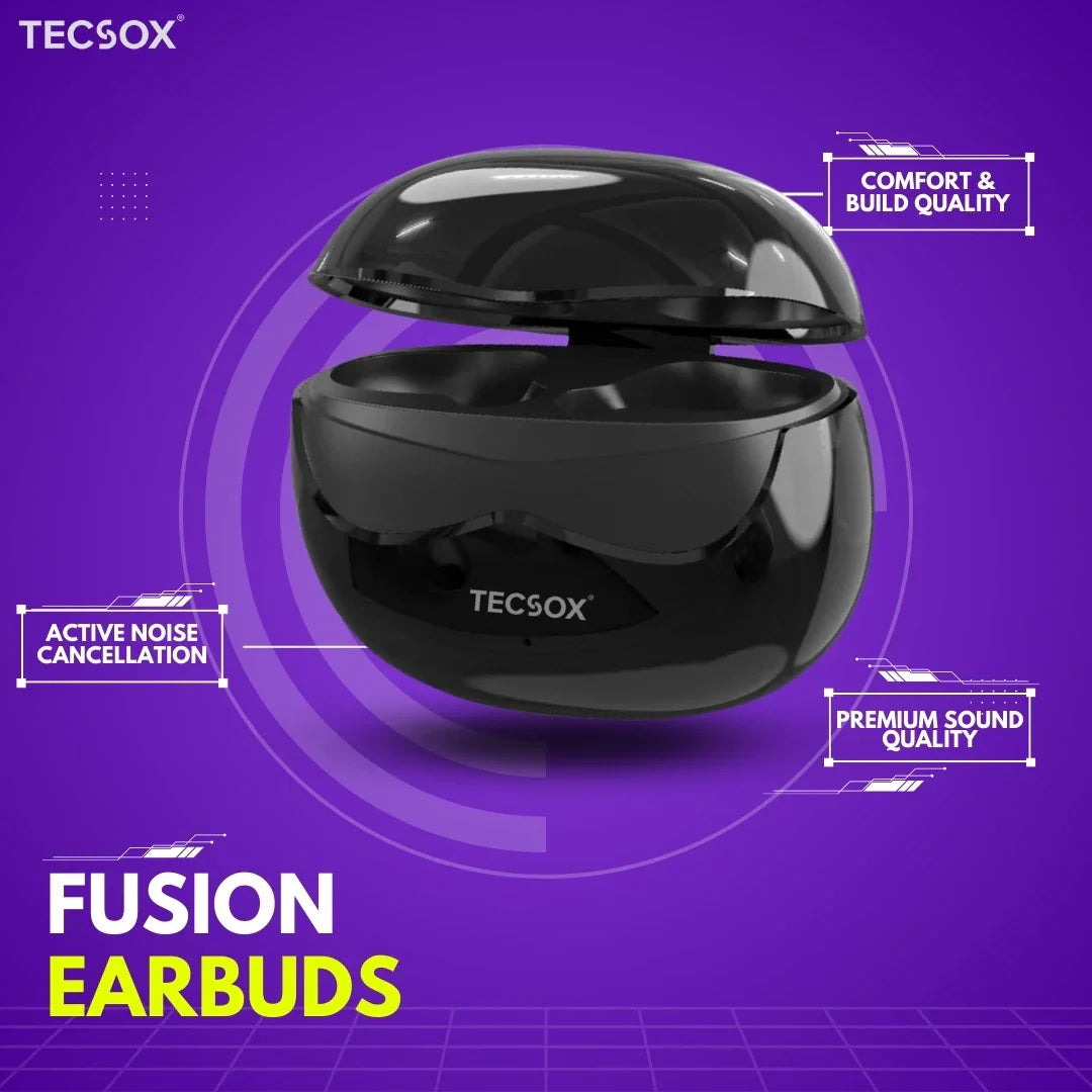 Order TecSox Fusion Bluetooth Earbuds | Buy Online
