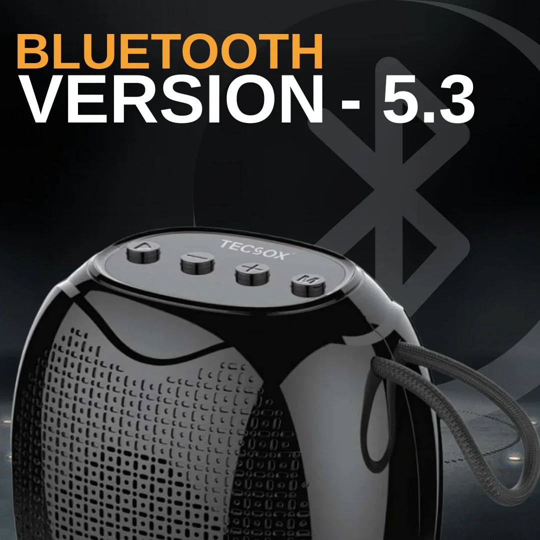 TecSox Beat Speaker | Speaker with 8watt & Powerful Bass