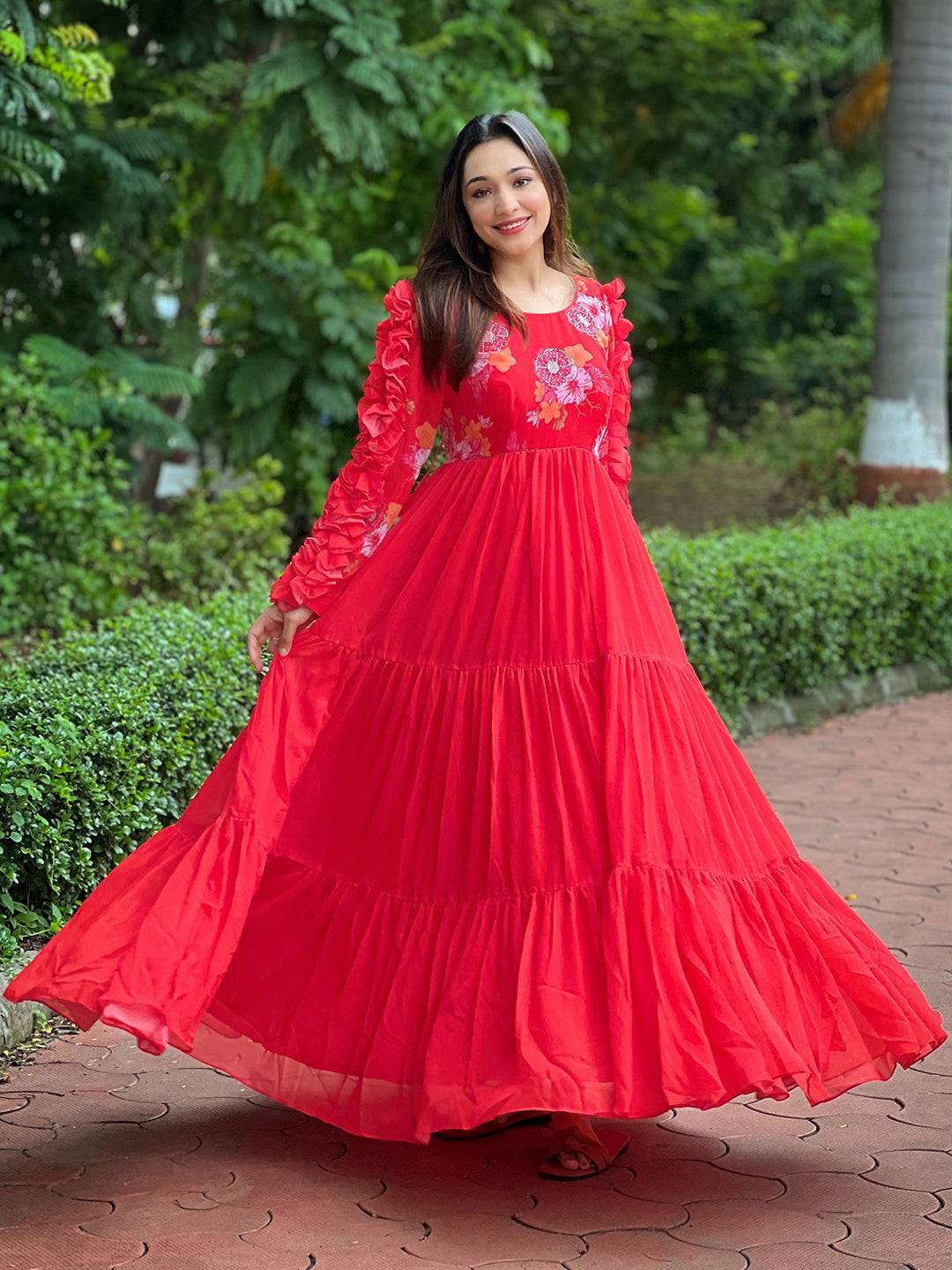 Radiant Ruby Dress by My Store