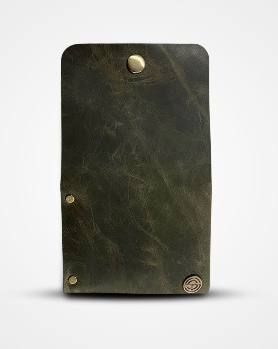 Crushed olive green native batua