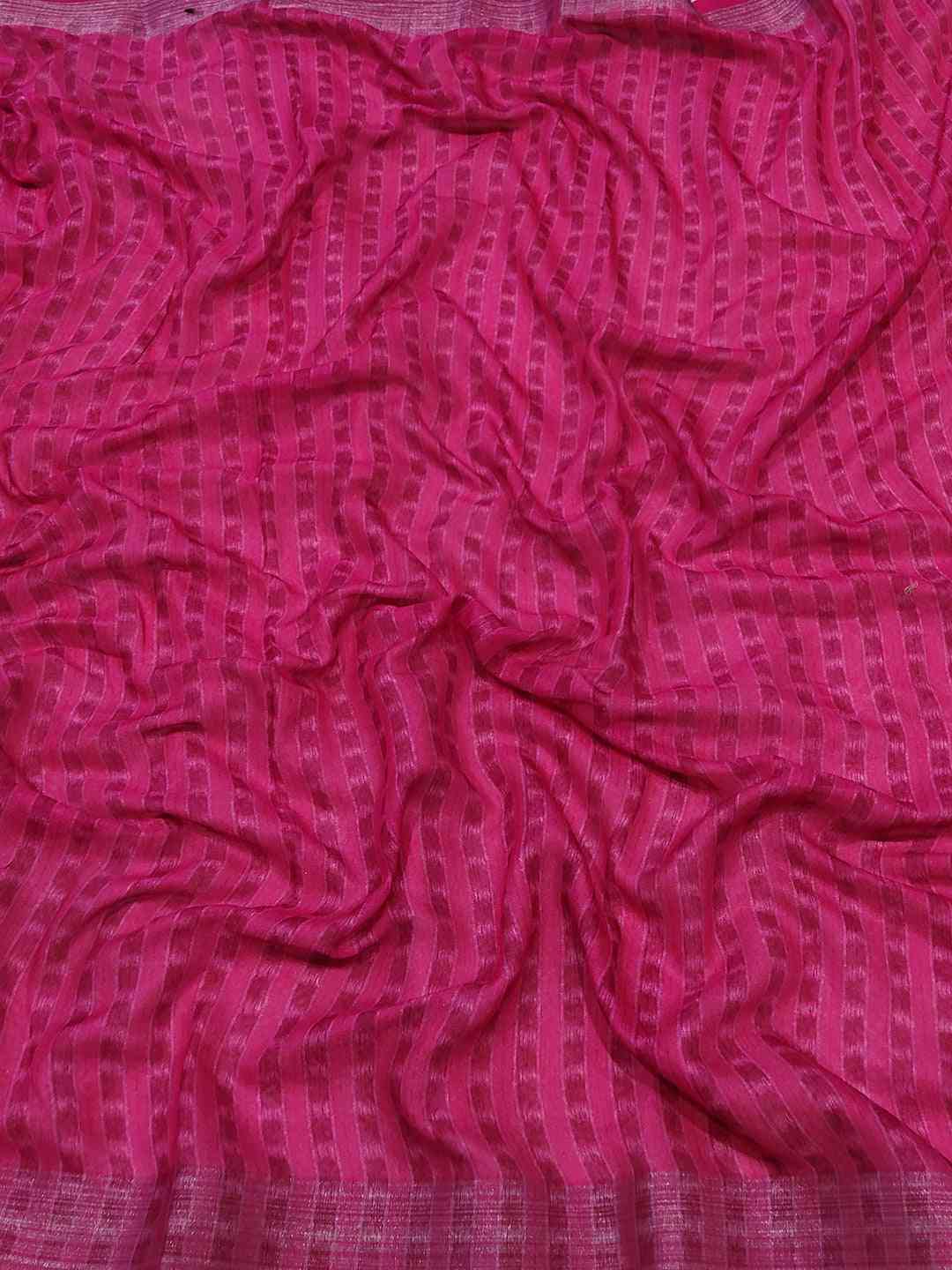 Floral Ikkat Printed Party Wear Saree by My Store