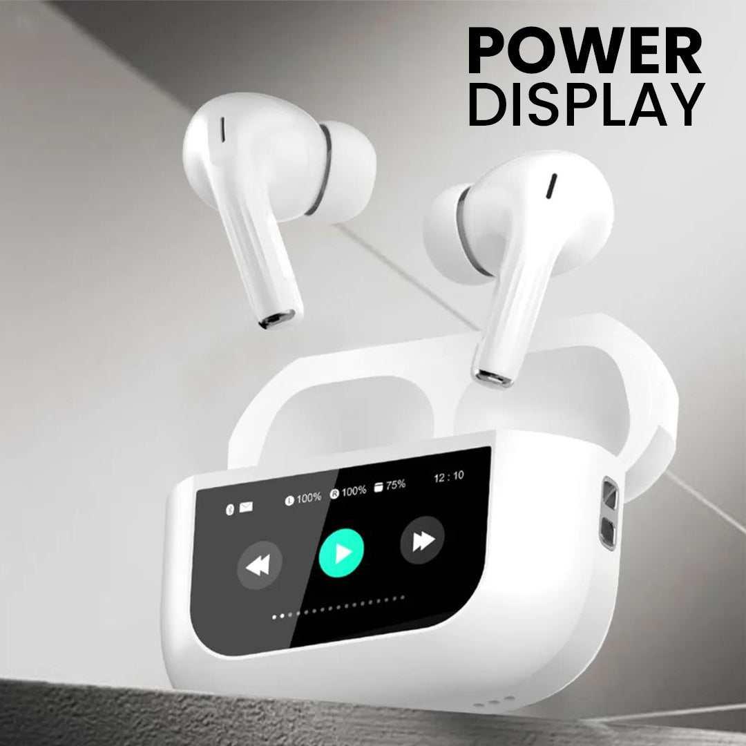 Alpha Touch Screen Bluetooth Earbuds | Noise cancellation