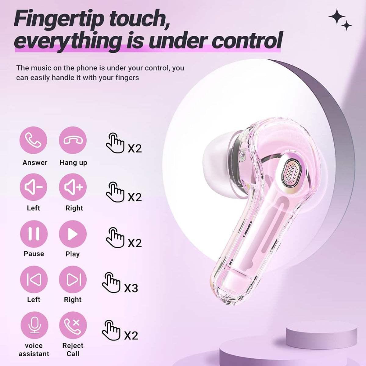 Bluetooth Earbuds with Game Mode (6 Month Warranty)