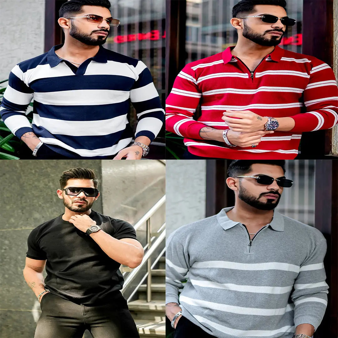 Premium Polo T-shirt ( Pack of 4 ) My Store