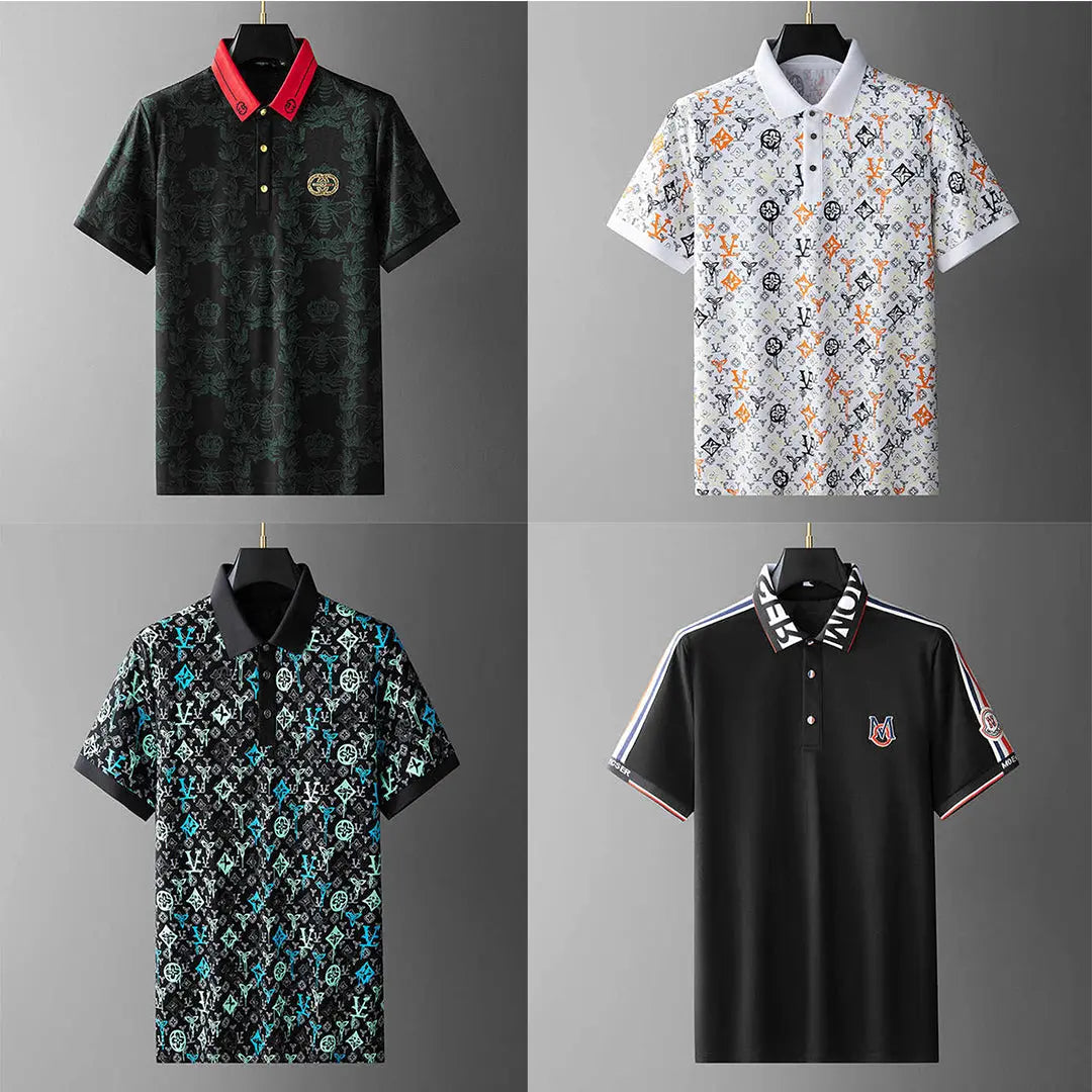 Premium Polo T-shirt ( Pack of 4 ) The Largest Online Store