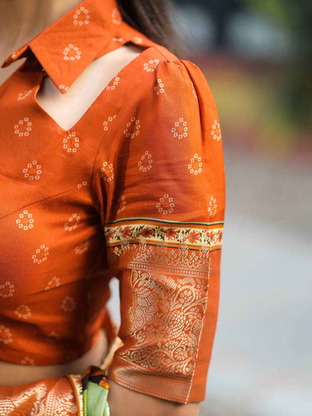 Pista Pure Viscose Dola Silk Saree with Exquisite Bhandhej Print - Luxe by My Store
