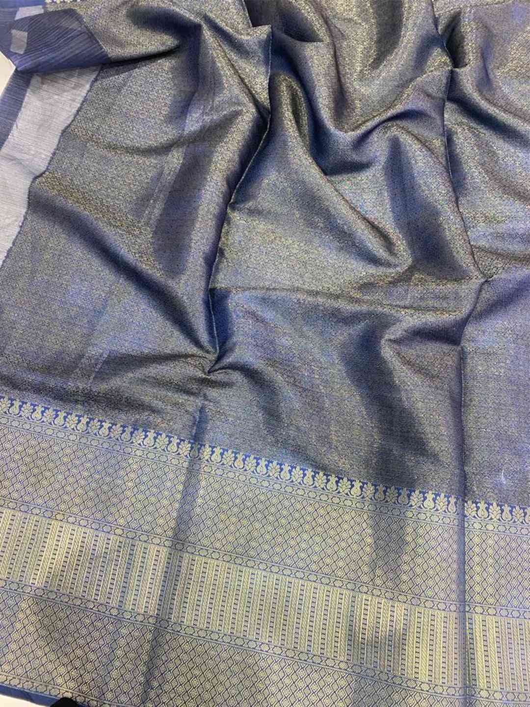Hybrid Kalamkari Printed Kota Doriya Saree by My Store