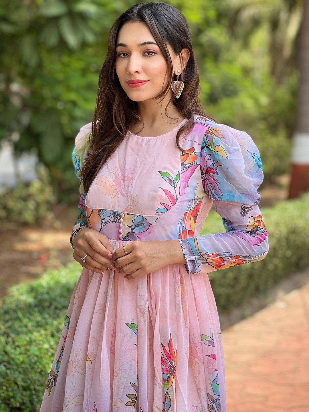 Sultry Floral Print Dress by My Store