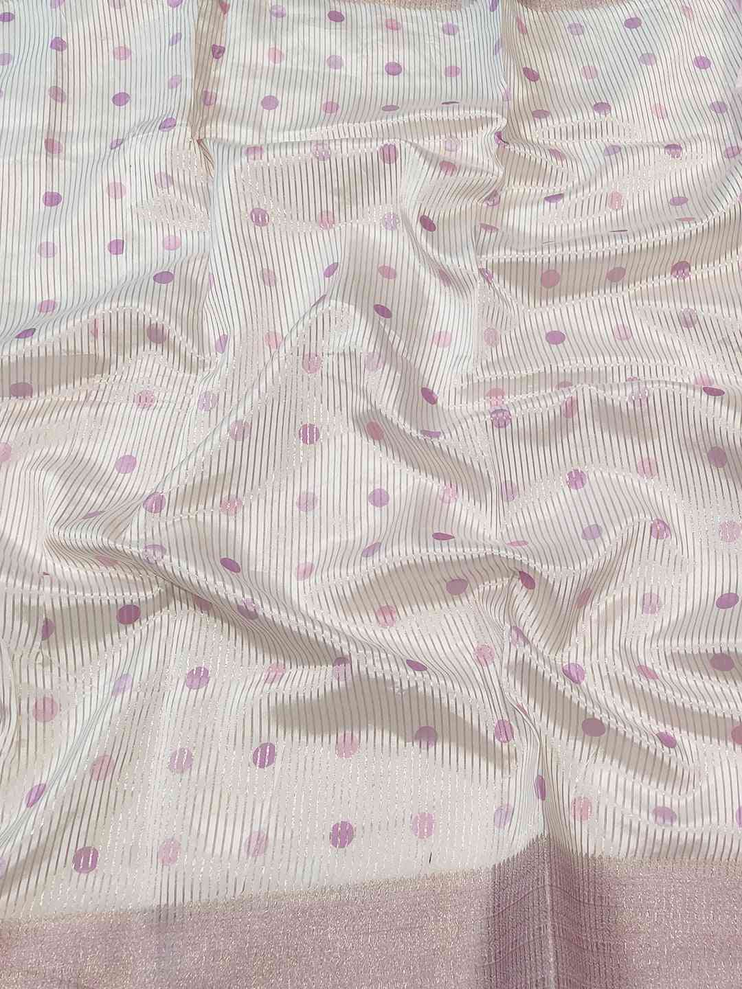 Soft Organza Leheriya Digital Print Party Wear Saree by My Store