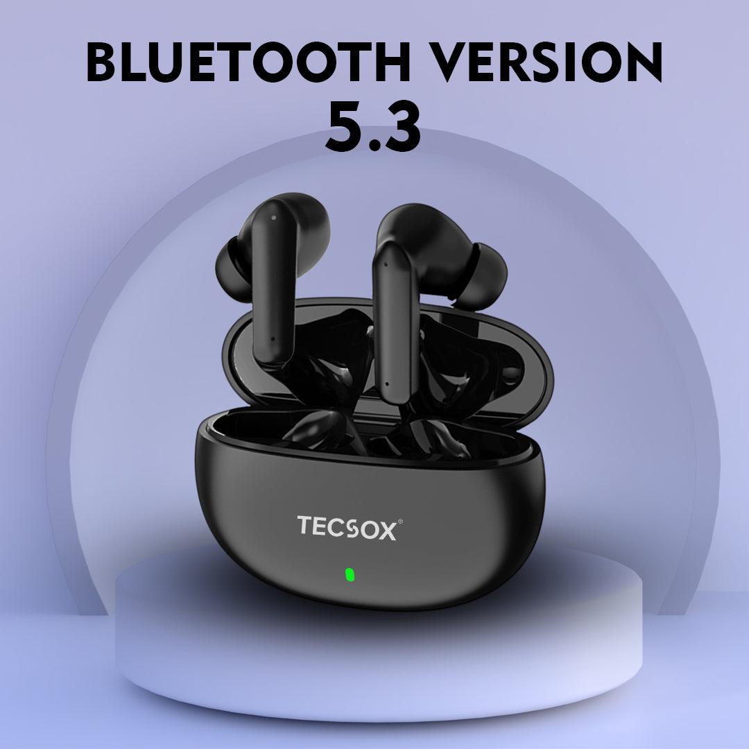 TecSox Fire TWS Bluetooth Earphones | IPX Water Resistance