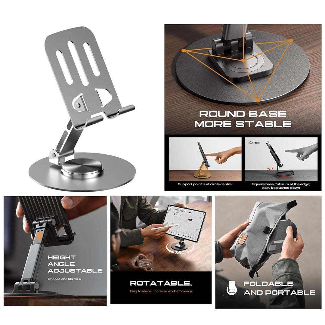 Order Alloy Phone Stand | 360 Degree Rotatable & Portable