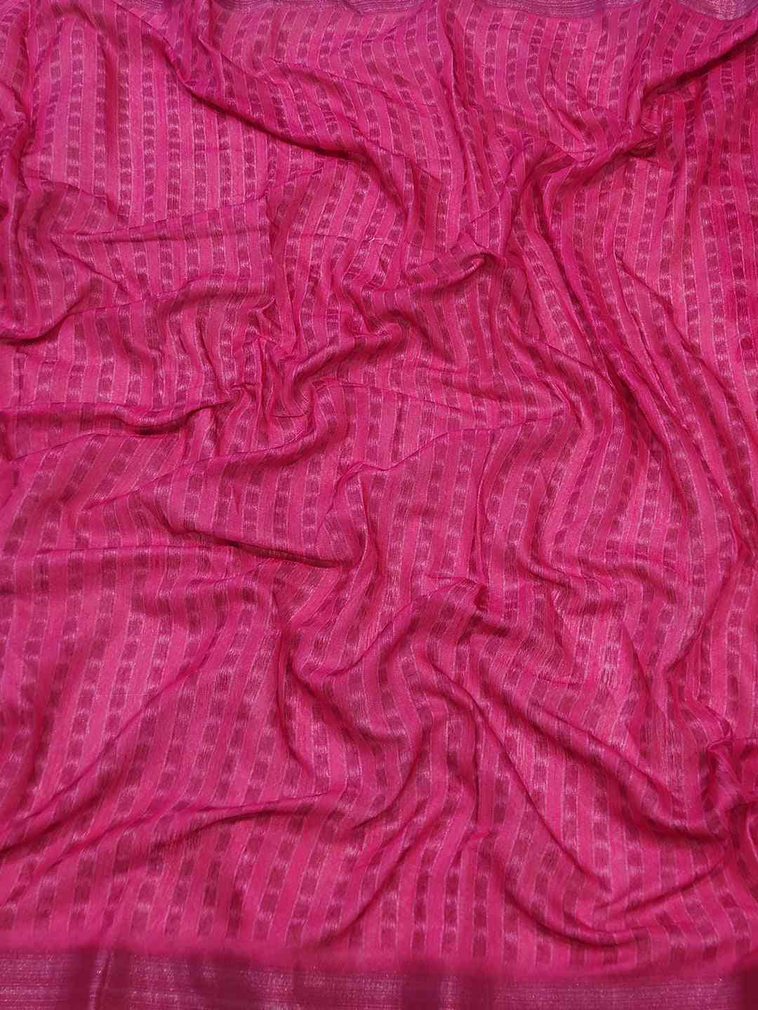Floral Ikkat Printed Party Wear Saree by My Store
