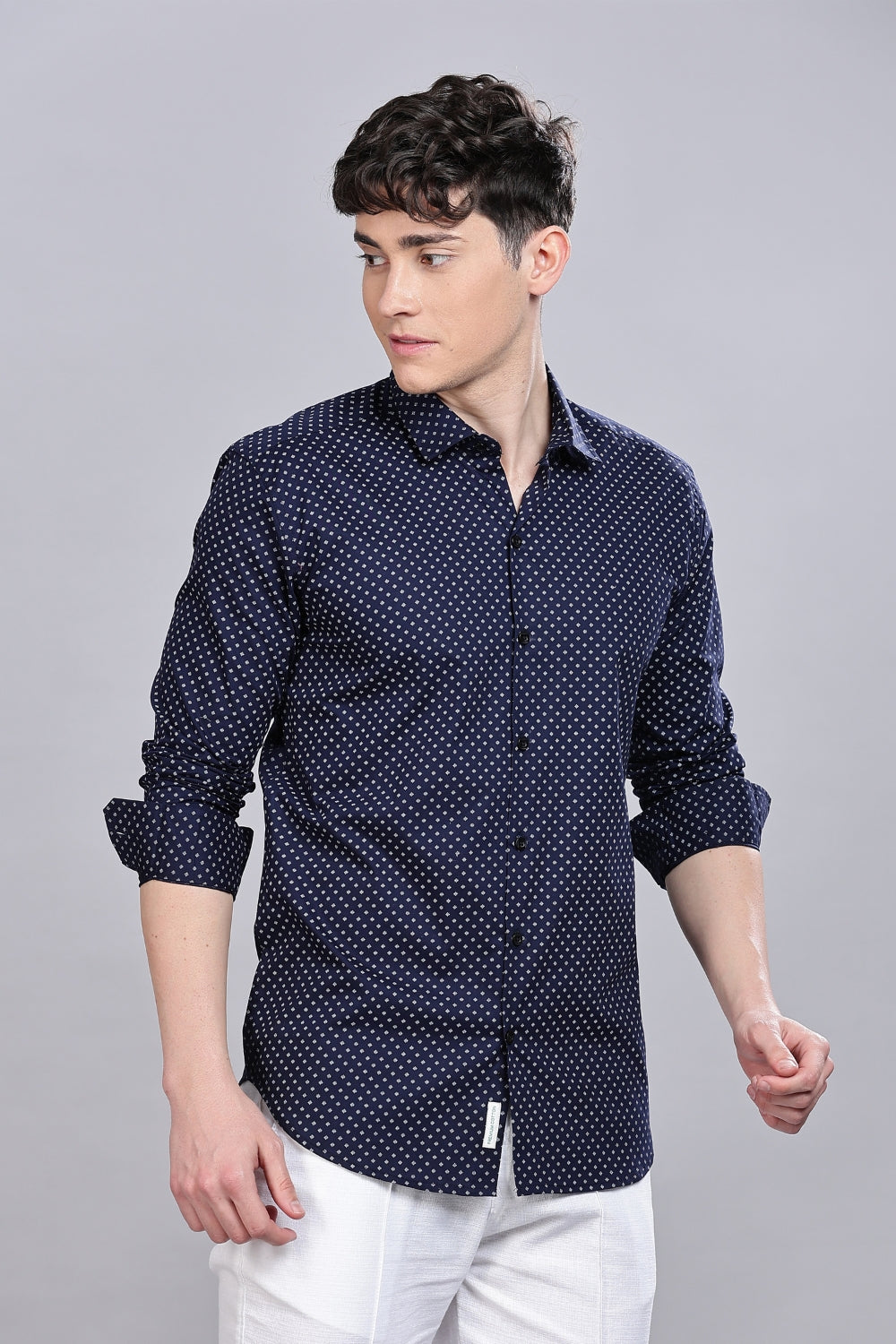 Snow Flakes Printed Shirt