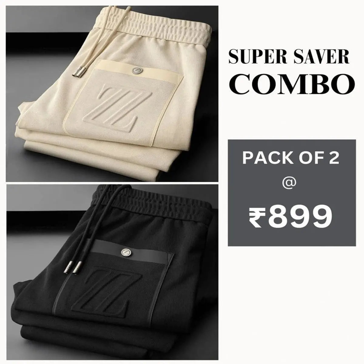 Men's Imported Trouser Pants - Pack of 2 My Store