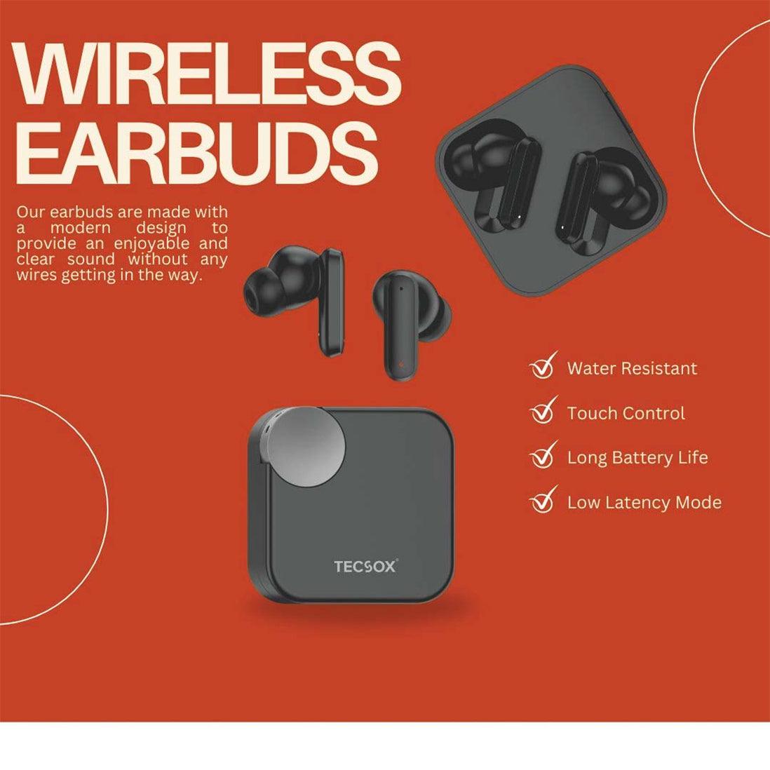 Buy TecSox Pro 6 Wireless Earbud With Comfortable Fit