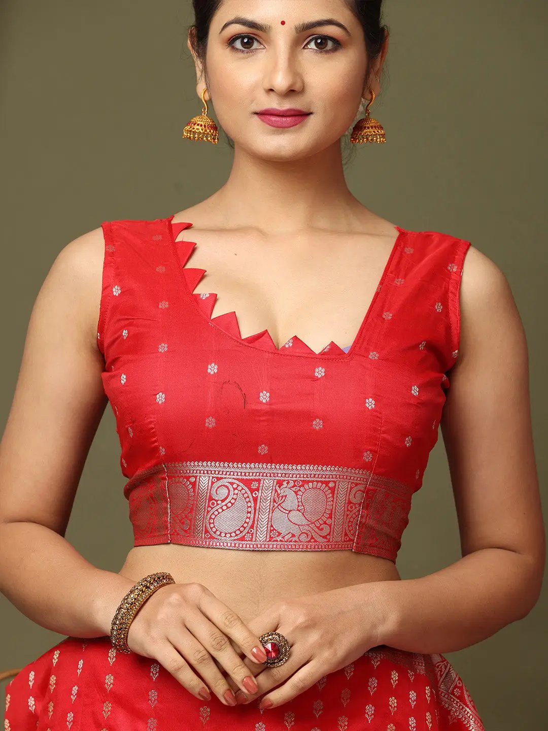 Kanjivaaram Soft Silk Design Saree by My Store