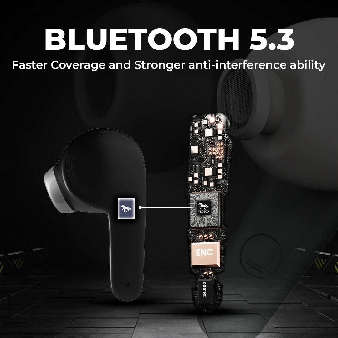Order MAX12 Pro Bluetooth Earphones Online | 3Hrs Playtime