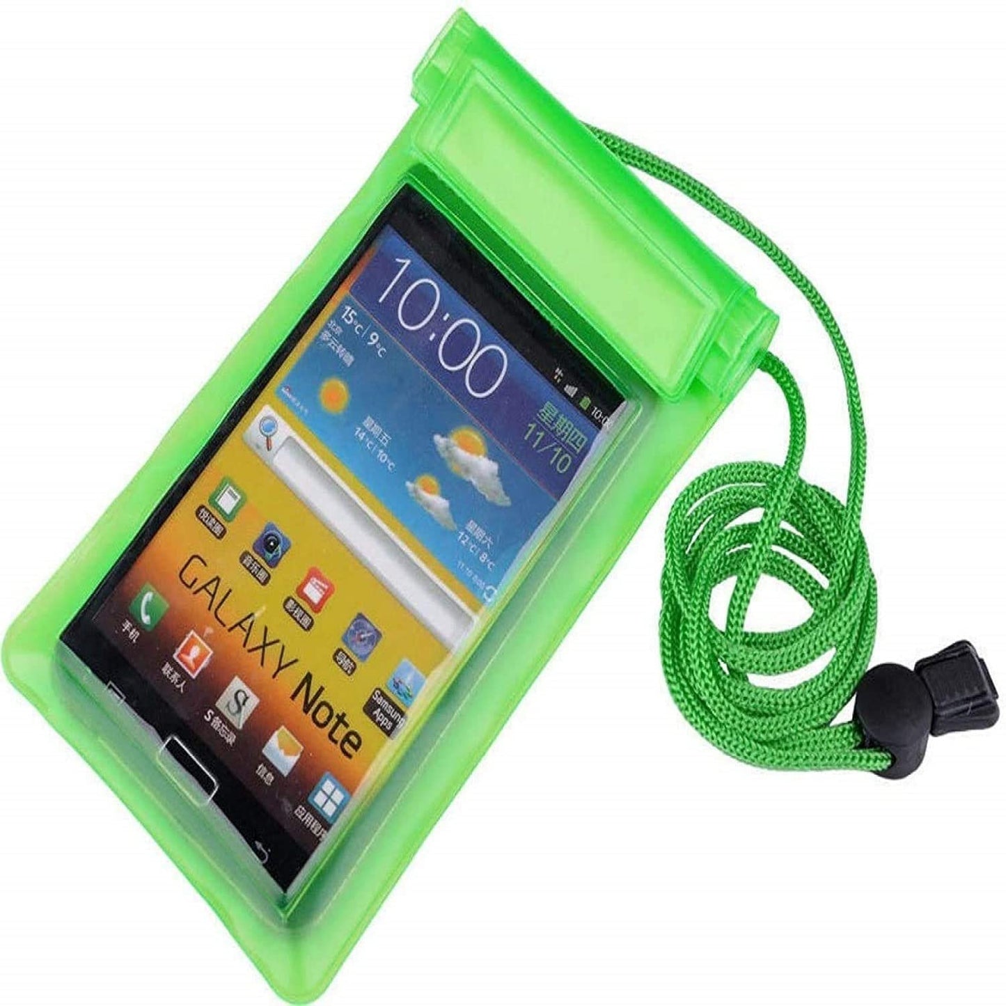 Buy TecSox Waterproof Sealed PVC Transparent Rain Protection Mobile Cover Pouch