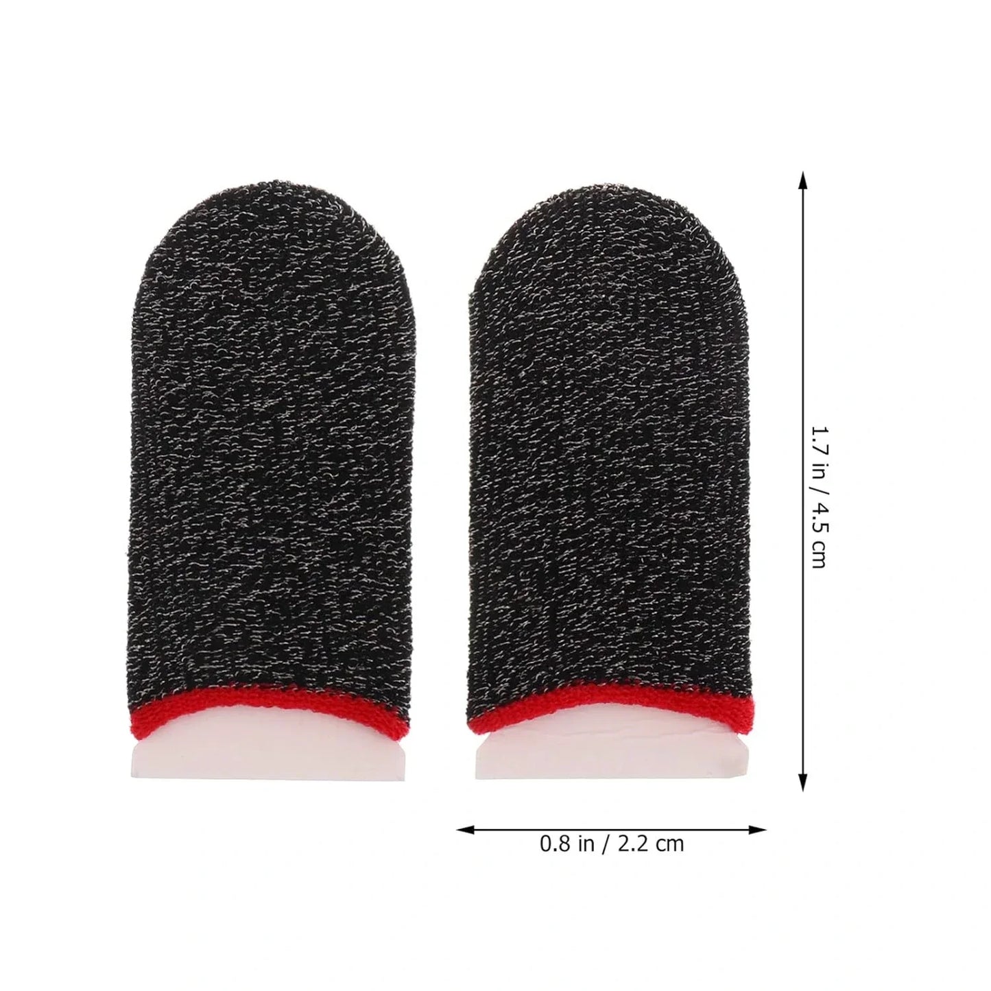 TecSox Game Finger Sleeve | Anti- Sweat Touch Screen