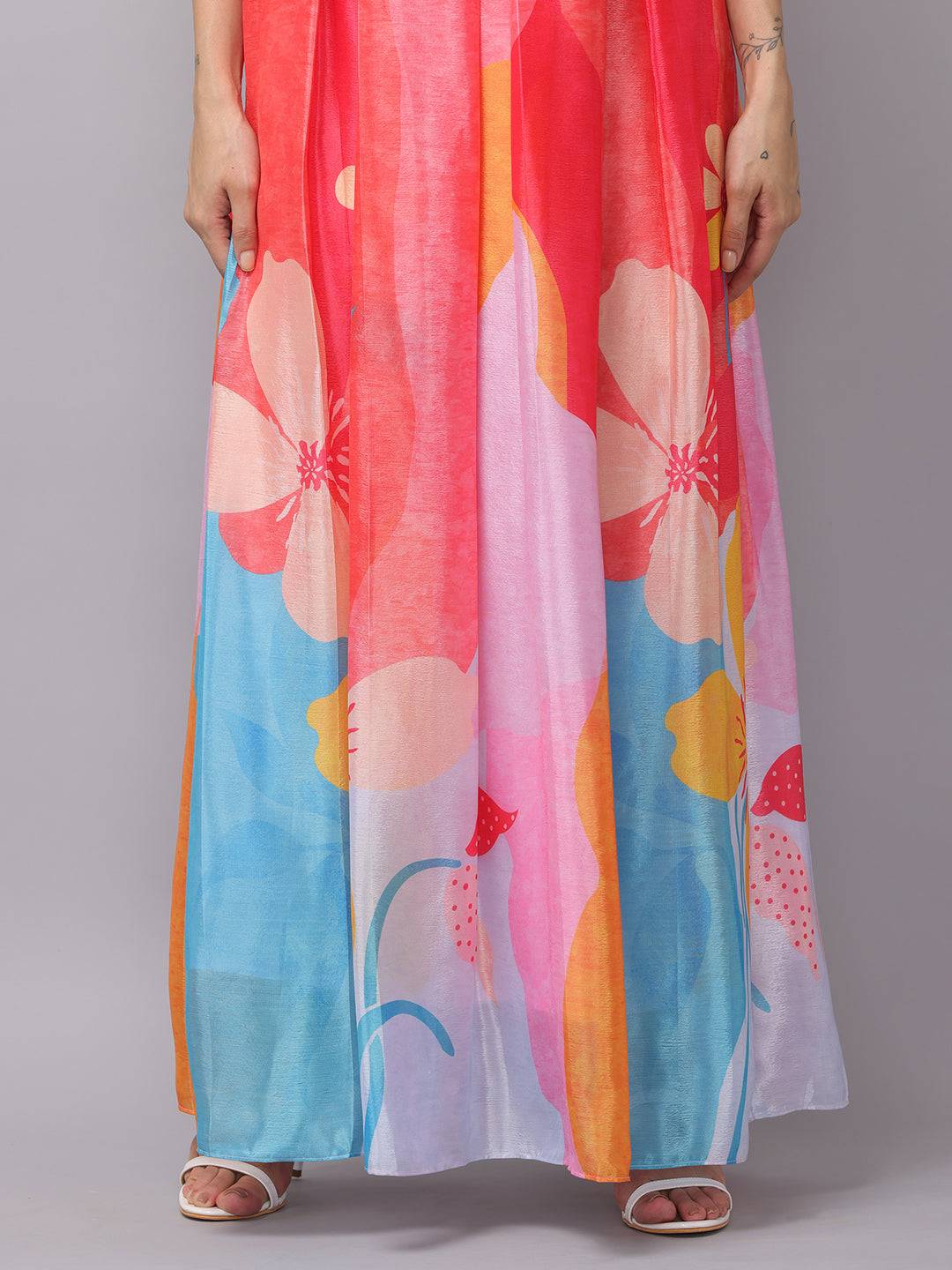 Rose Pink Sweetheart Neck Dress by My Store