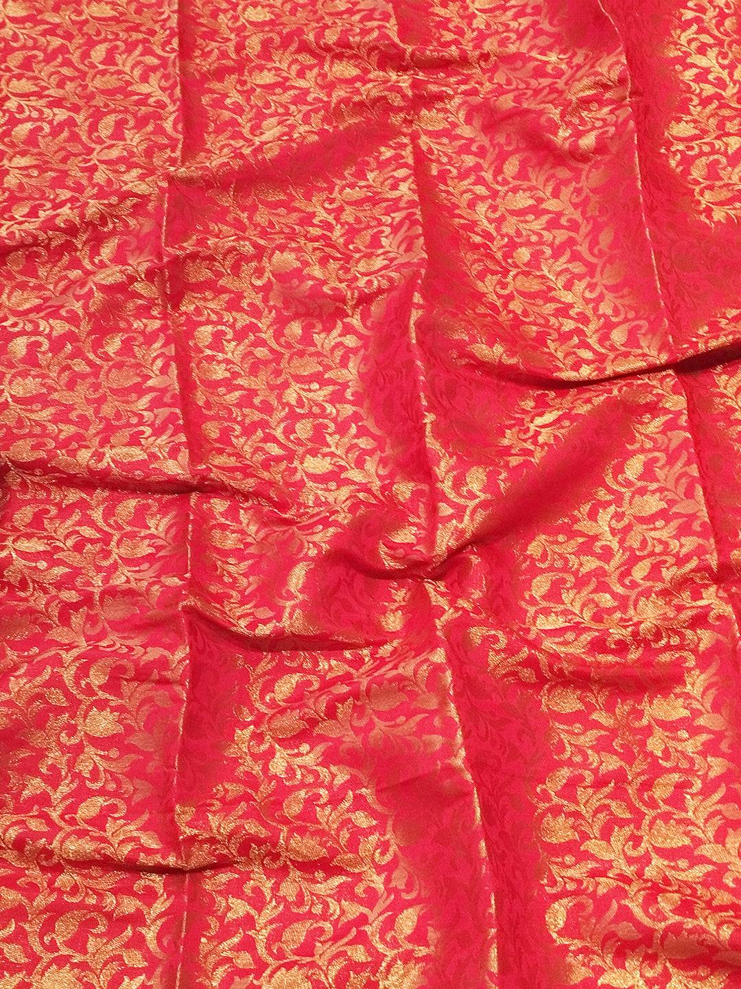 Pista Colour Kanjivaram Aura Soft Silk Saree With Broced Zari Blouse by My Store