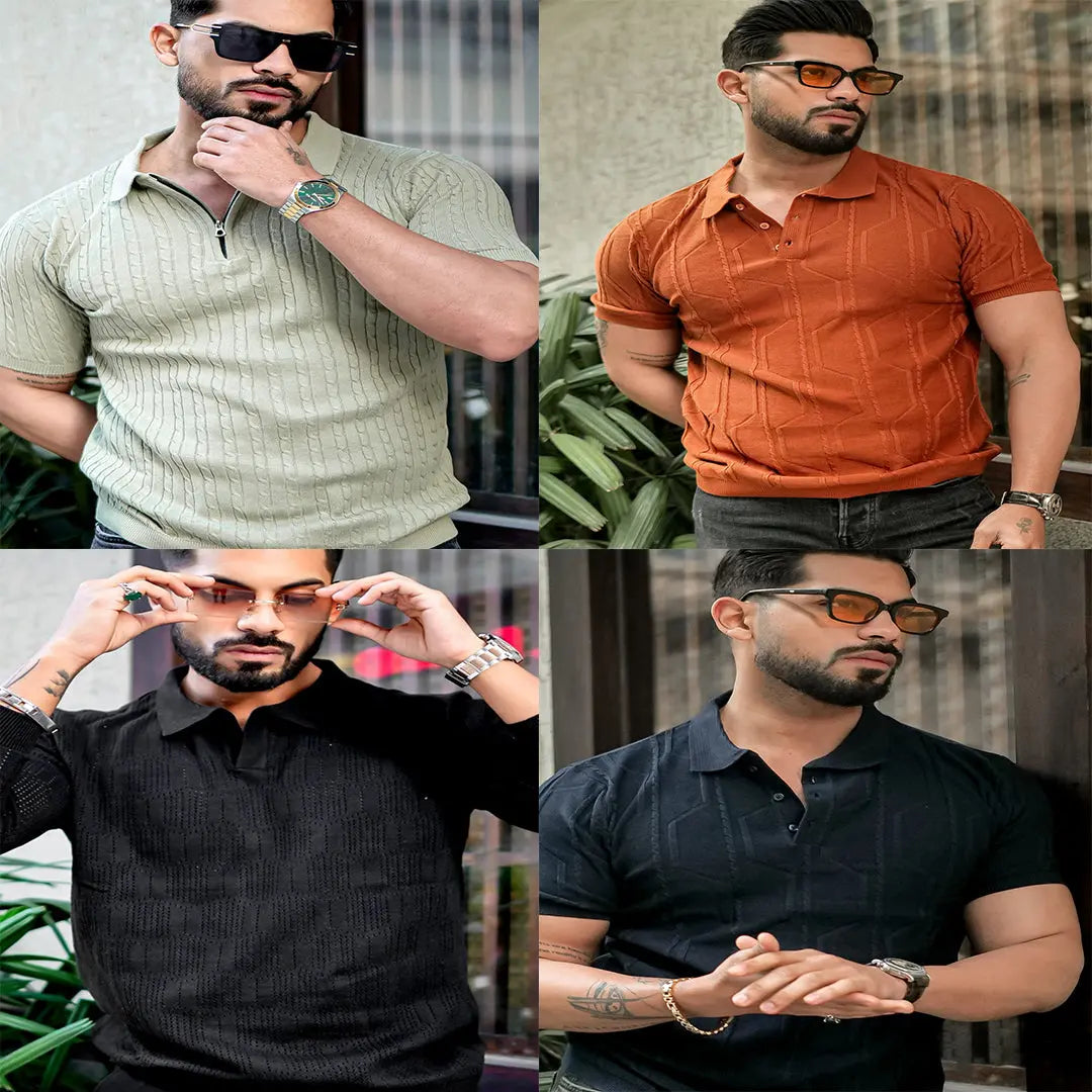 Premium Polo T-shirt ( Pack of 4 ) My Store