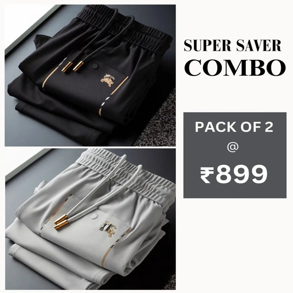 Men's Imported Trouser Pants - Pack of 2 My Store