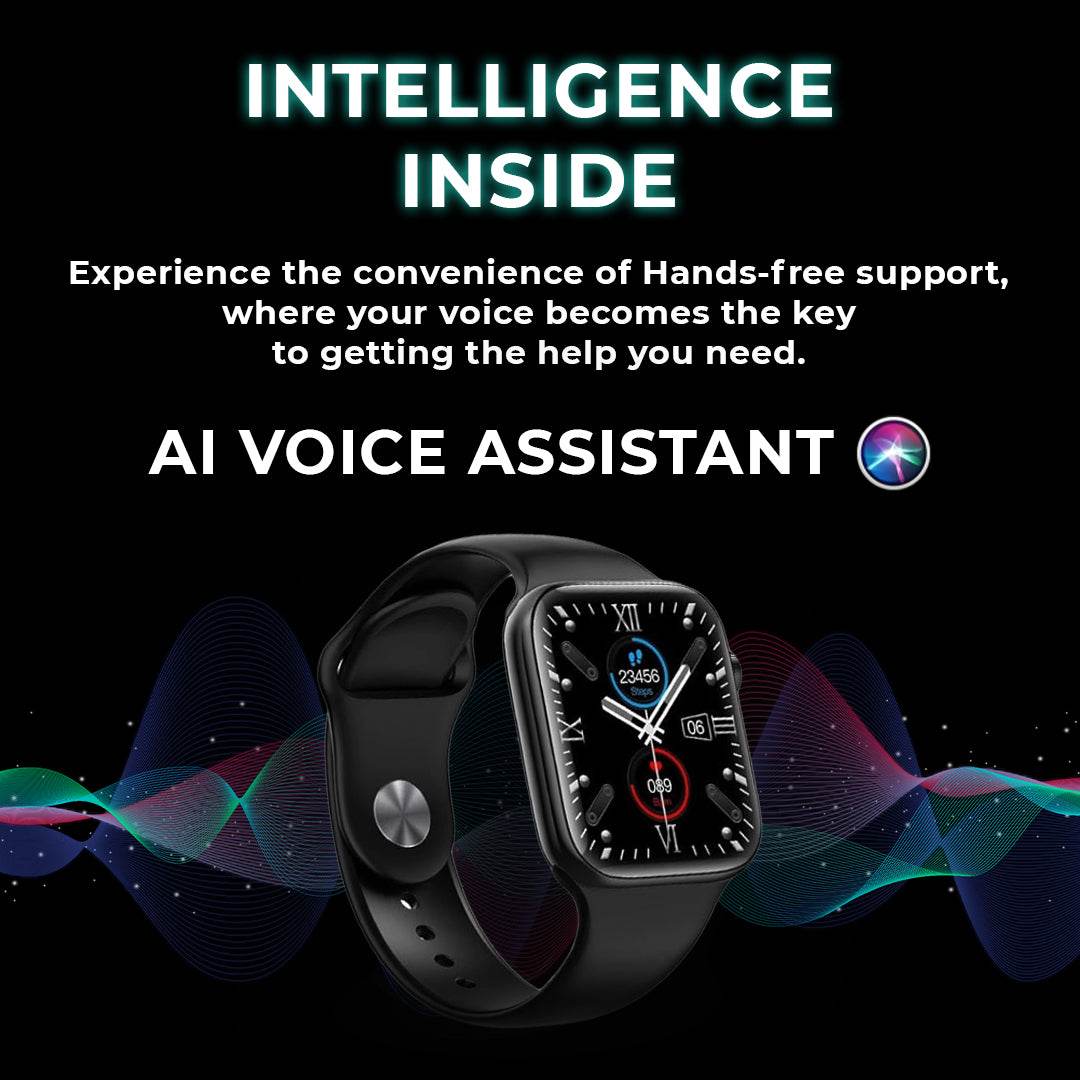 Get Thrill Smart Watch | 2.19" HD Display + Water Resistant
