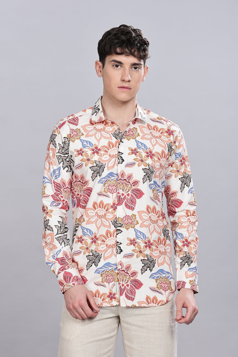 Oki Floral Printed Shirt