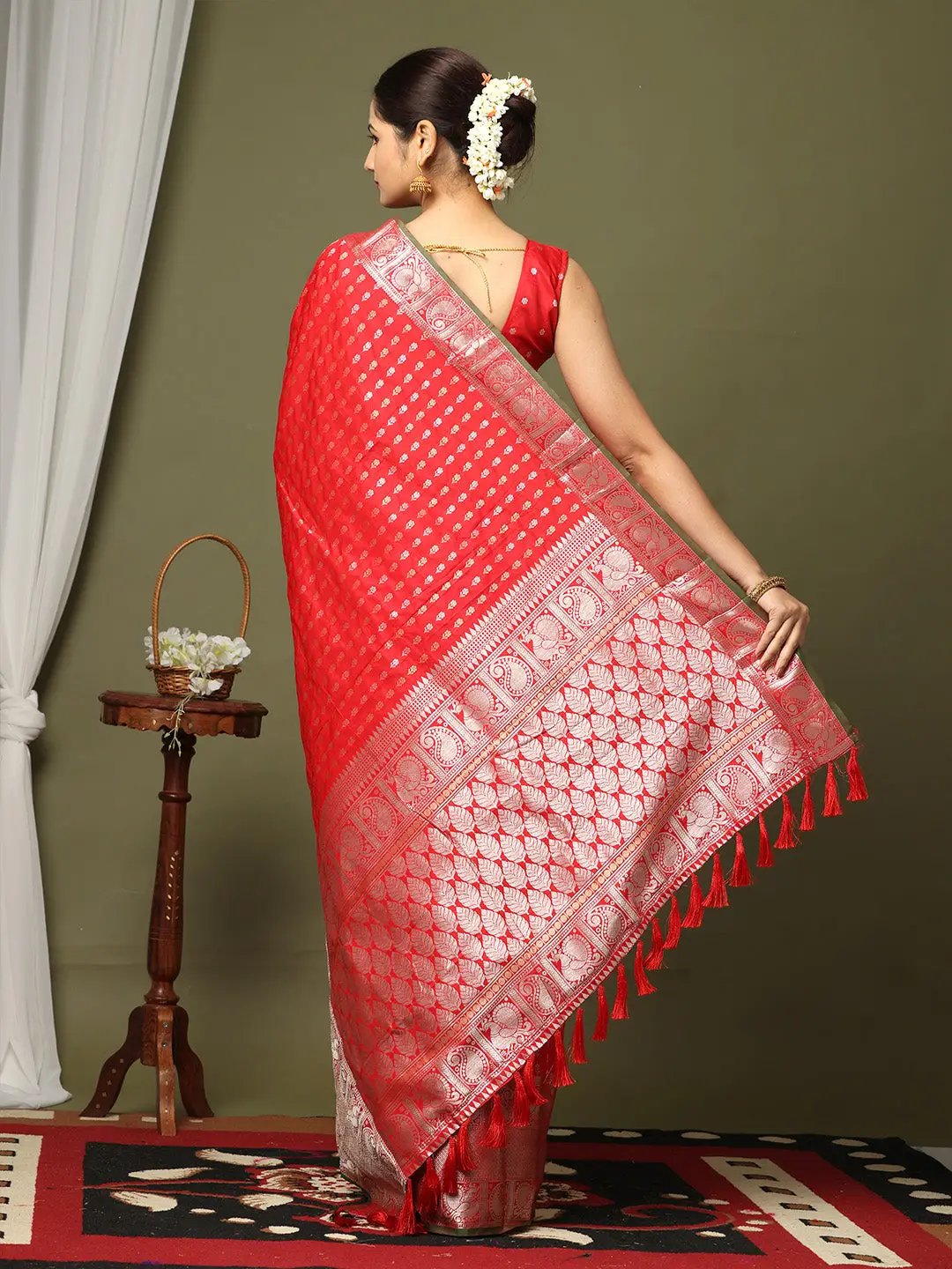 Kanjivaaram Soft Silk Design Saree by My Store