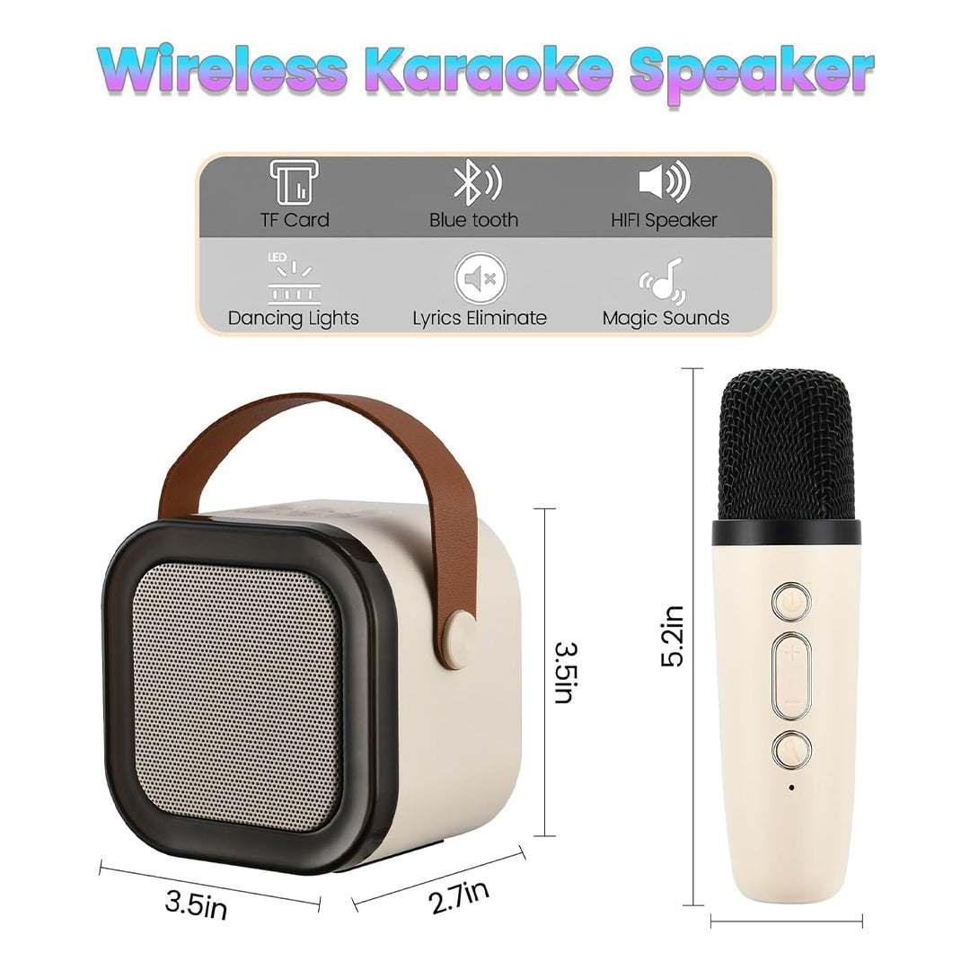 Order Karaoke Mic with Speaker & with Mic Voice Changing Option