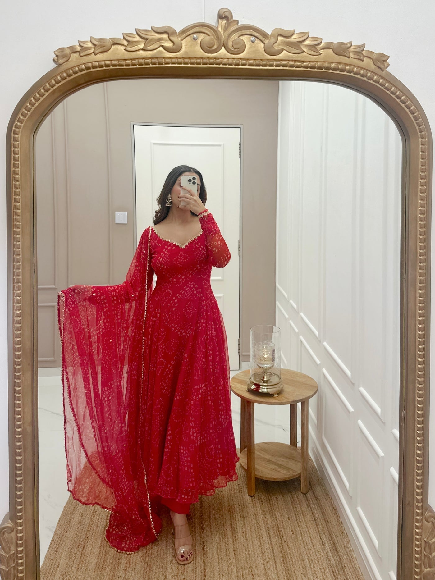 Digital Print Pink Color Awesome Anarkali Suit Set by My Store