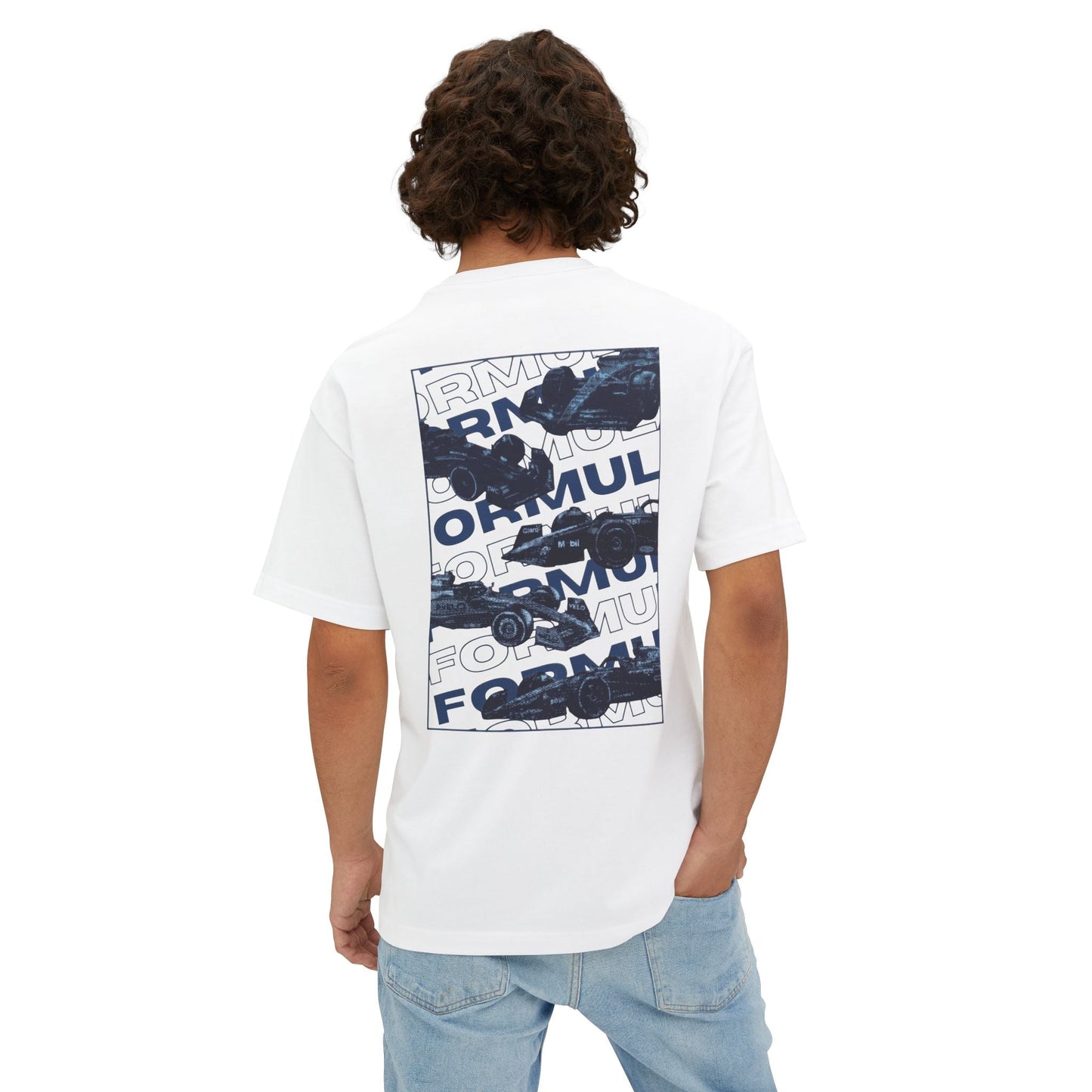 Formula 1 - Unisex Off Shoulder Oversized T-shirt