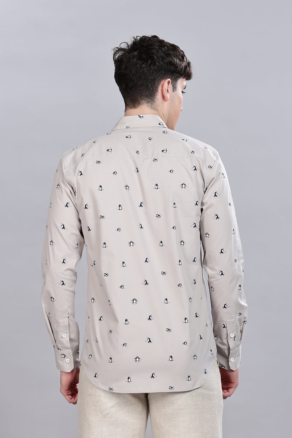 Ski Pingvin Printed Shirt