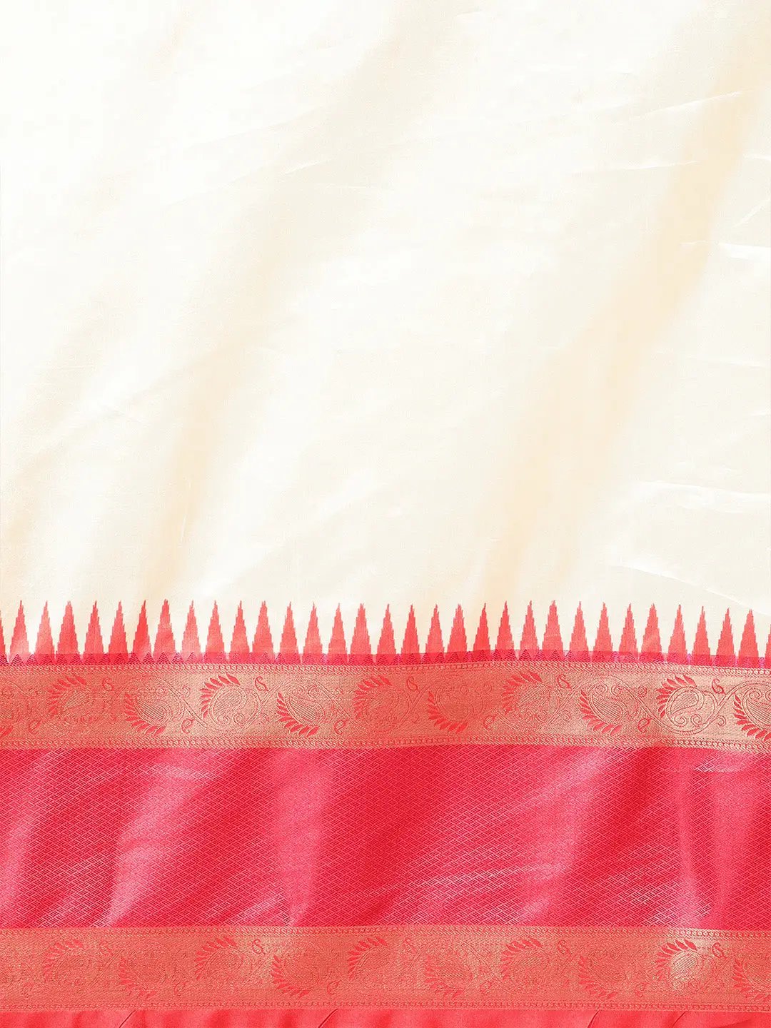 Exclusive Ganga Jamuna Pattu Border Banarasi Soft Silk Saree by My Store