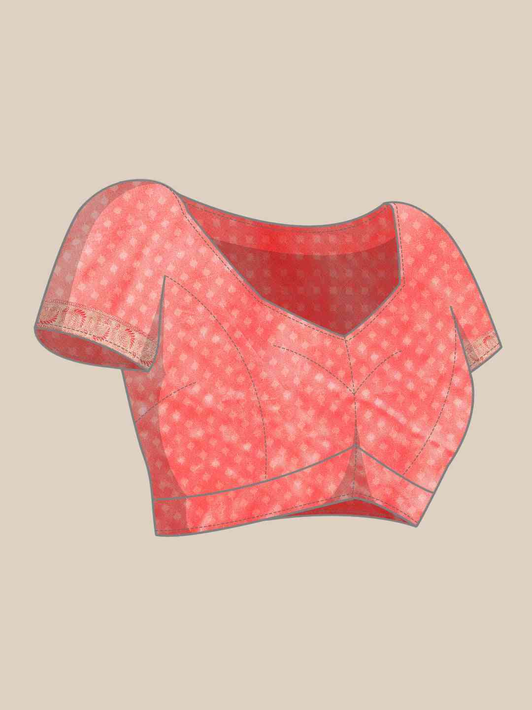 Exclusive Ganga Jamuna Pattu Border Banarasi Soft Silk Saree by My Store