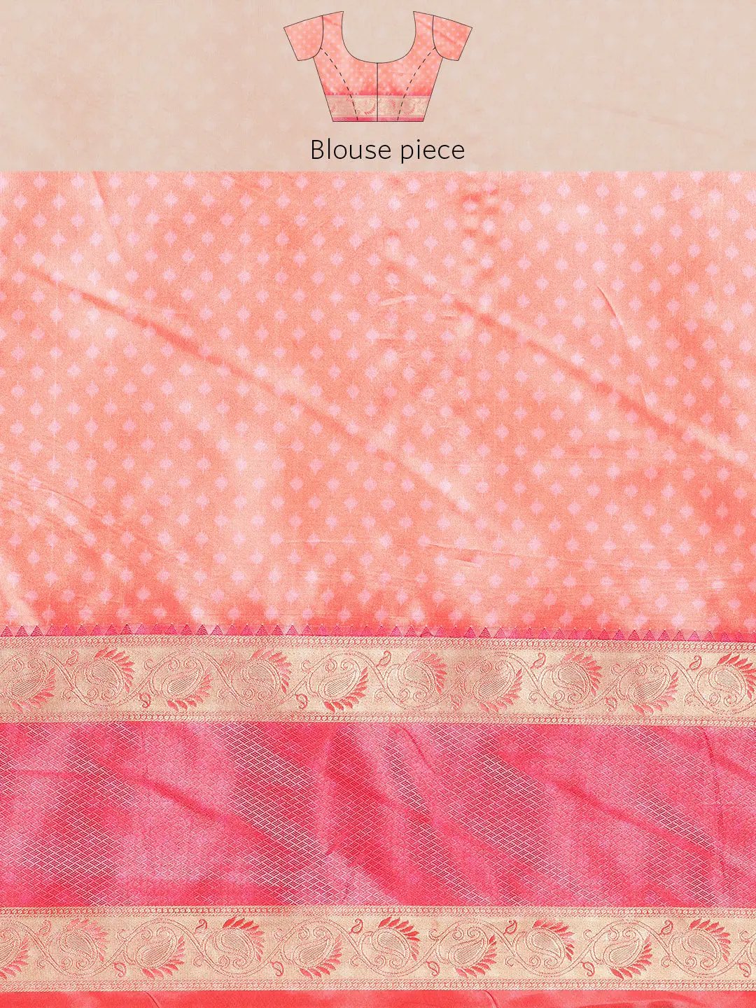 Exclusive Ganga Jamuna Pattu Border Banarasi Soft Silk Saree by My Store