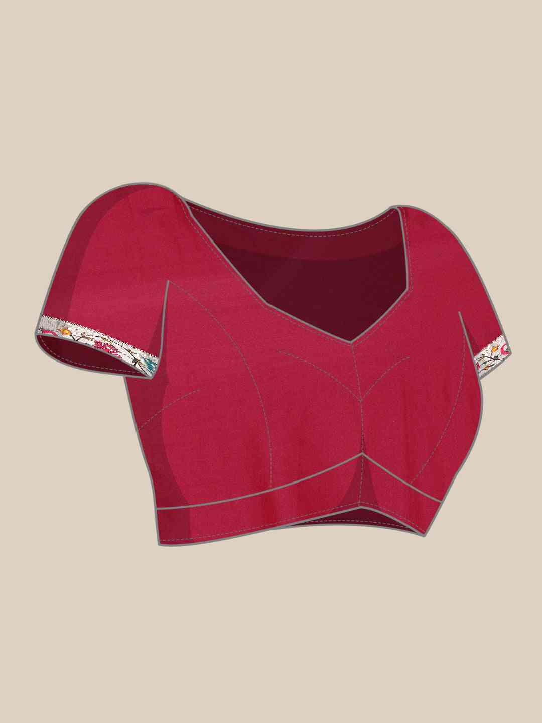 Exquisite Yevla Paithani Maroon Colour Minakari Work Silk Saree by My Store