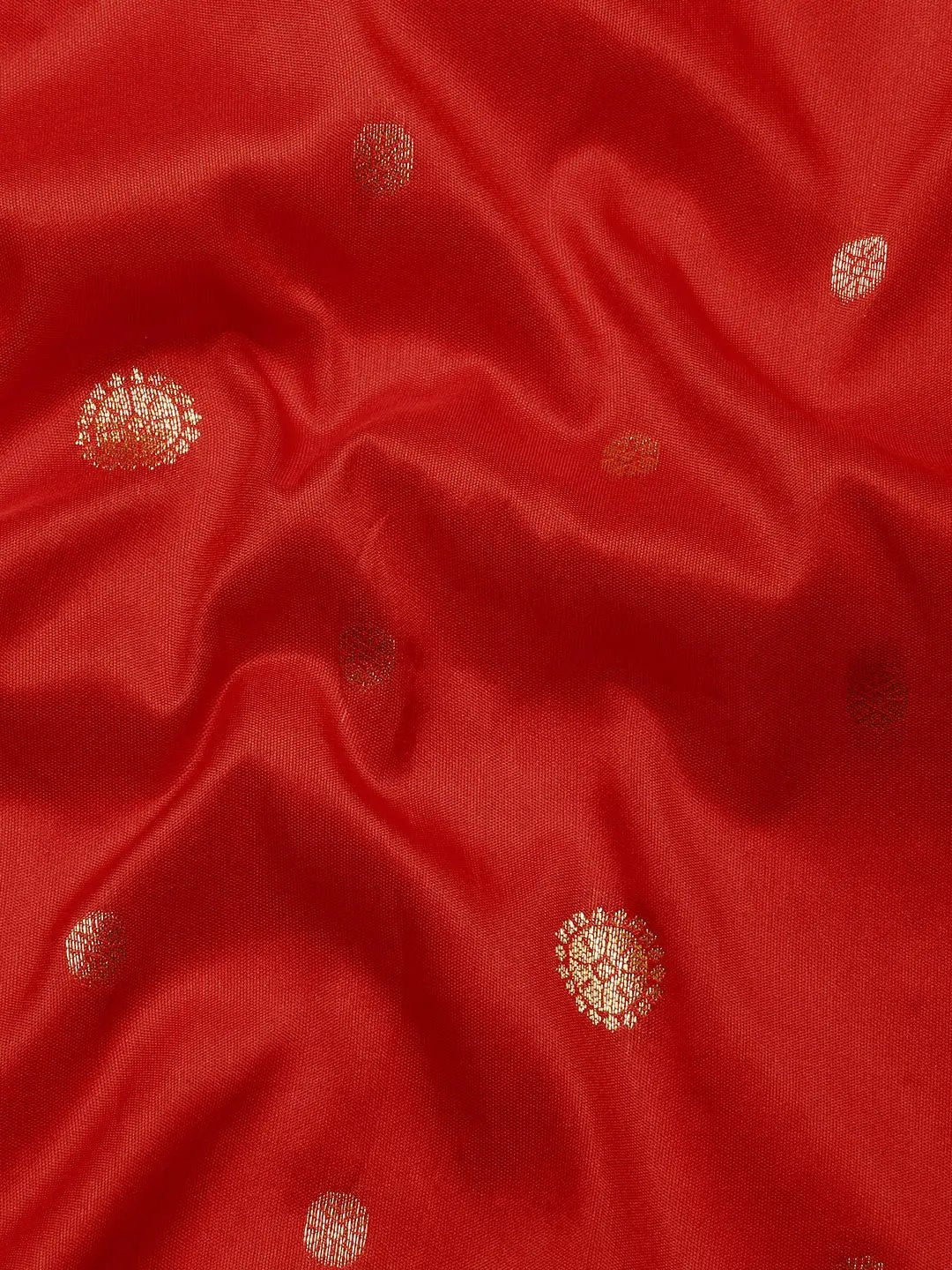 Exquisite Yevla Paithani Minakari Work Silk Saree in Red Colour by My Store