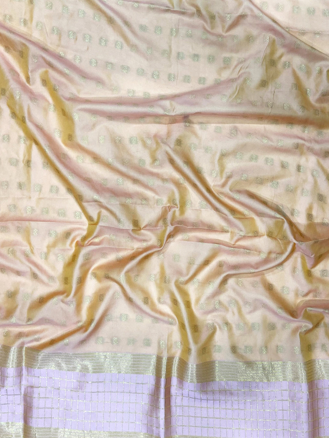 Pista Soft Silk Floral Butta Saree by My Store