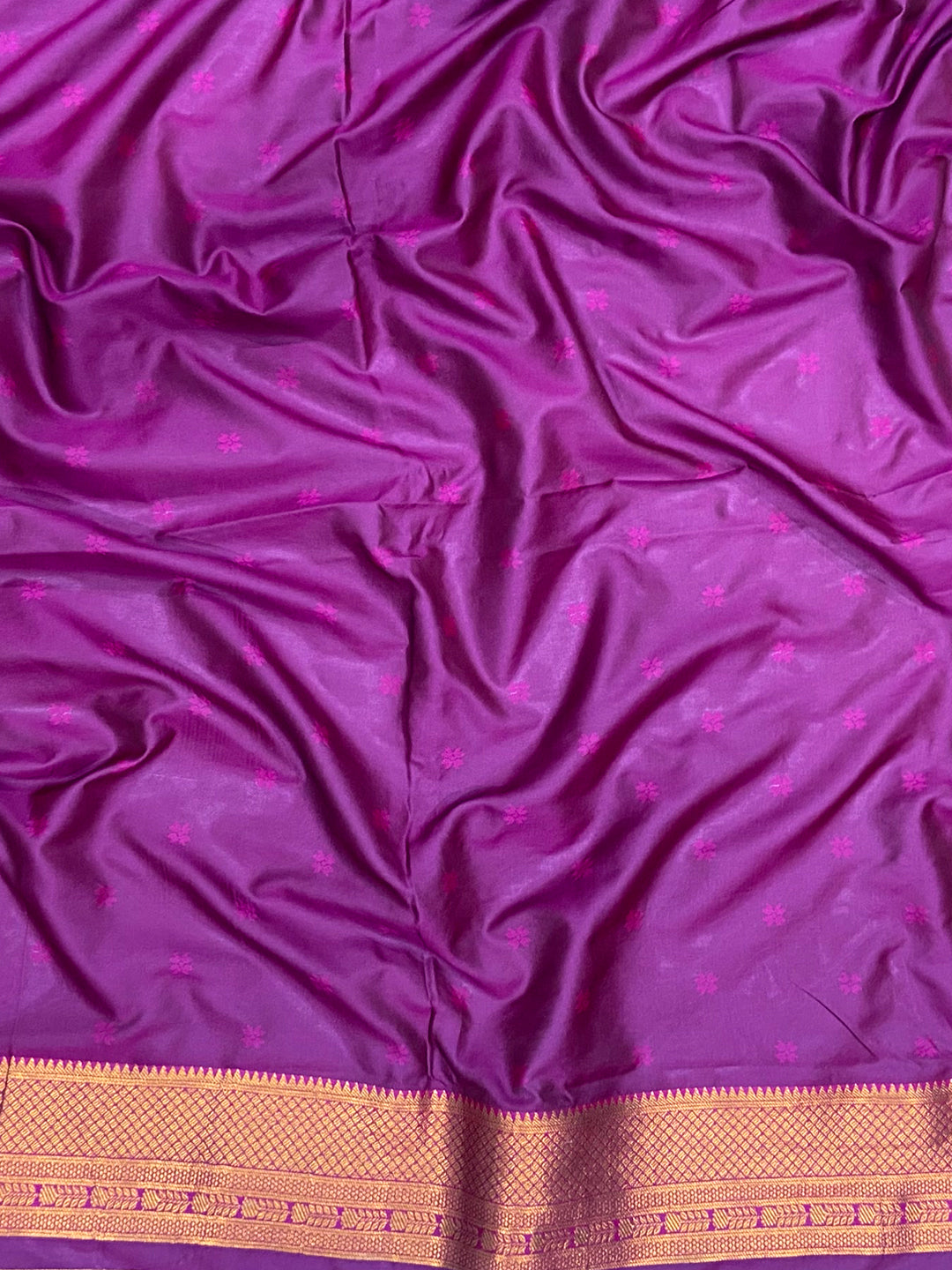 Rama Soft Banarasi Katan Silk Saree by My Store