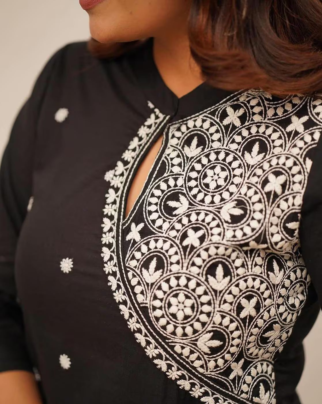Festival Wear Black Kurta With Pant