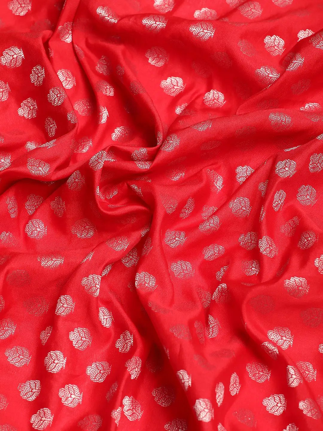 Banarasi Katan Silk Butti Design Festive Wear Saree
