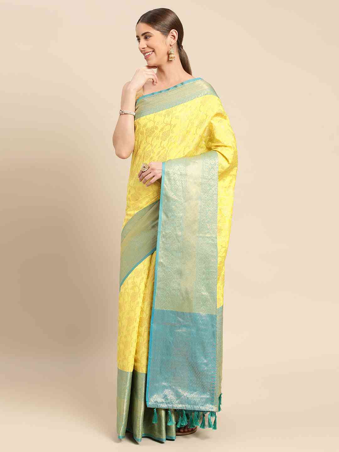 Banarasi Katan Silk Design Festive Wear Saree