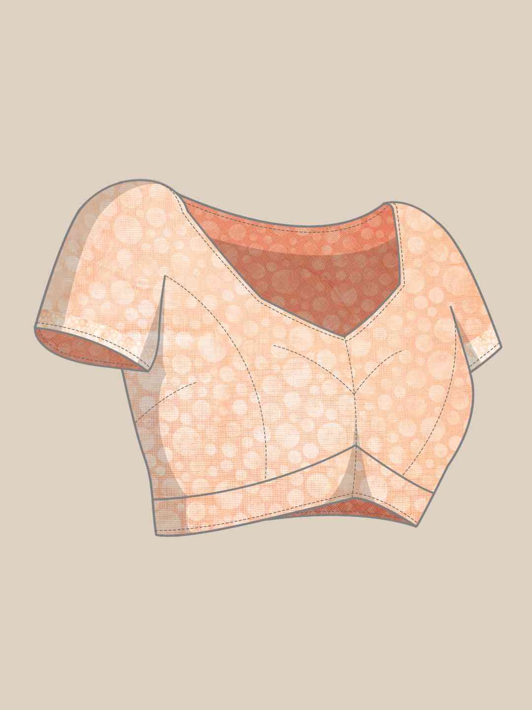 Soft Satin Kota Doriya Batik Digital Print Saree by My Store