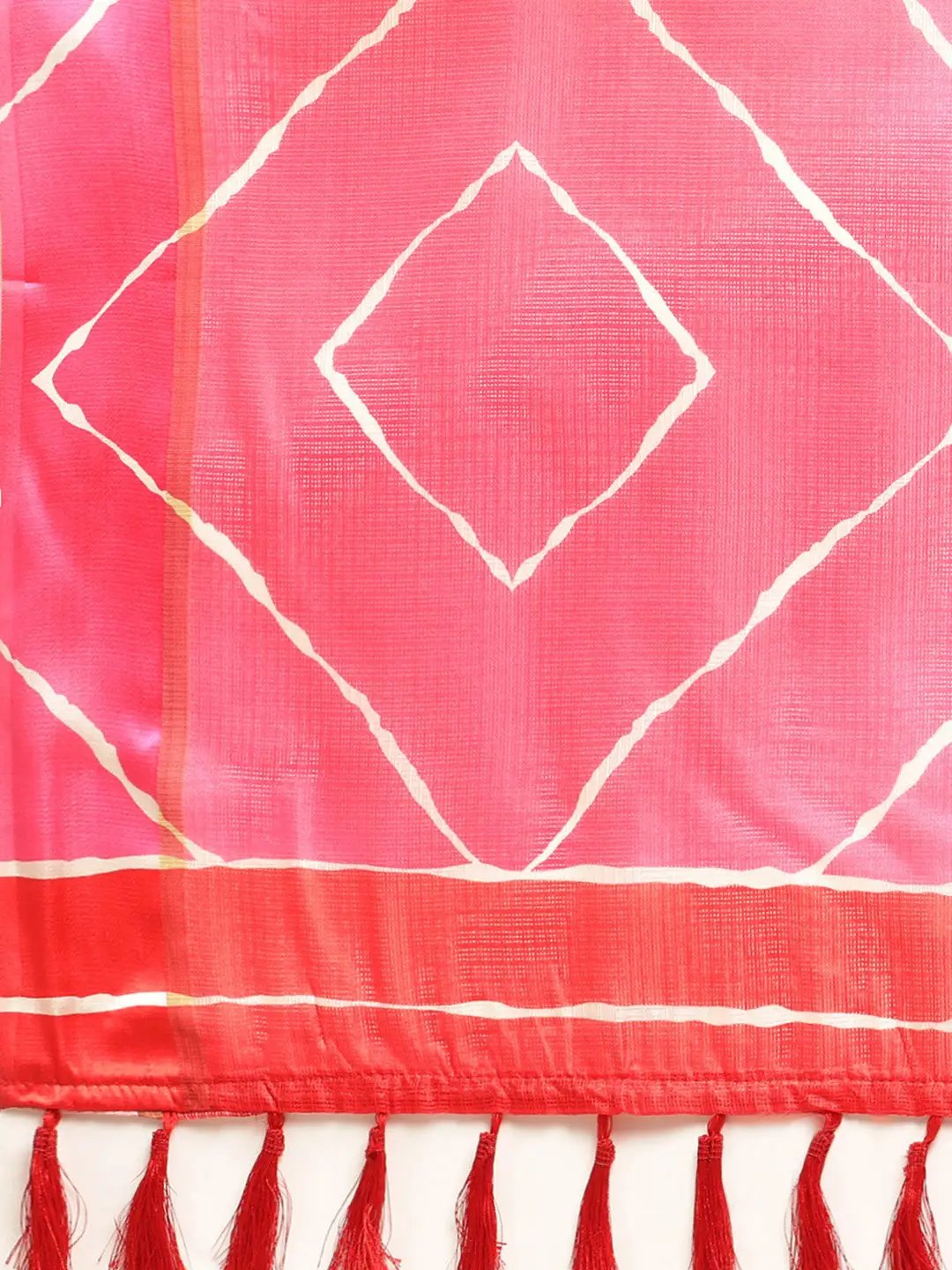 Soft Satin Kota Doriya Batik Digital Print Saree by My Store