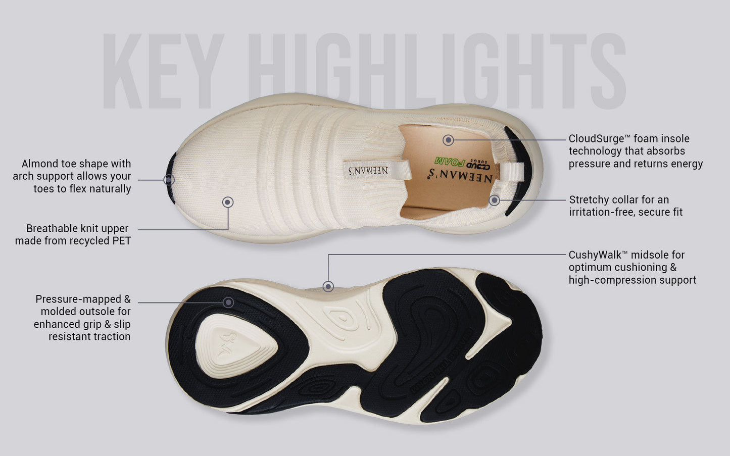 Begin Walk Breeze : Ivory by My Store